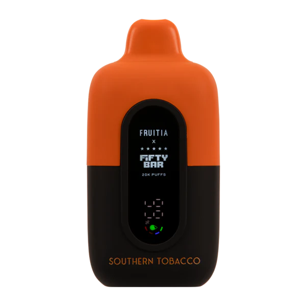 Southern Tobacco Fruitia x Fifty Bar 20K - Black Coral